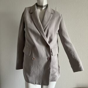 Wilfred Aritzia CHERRELLE Gray Blazer Jacket XXS
